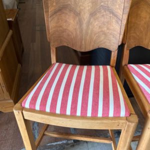 Utility Ware Vintage Dining Chair – . / Medium / Wood / Dark Brown