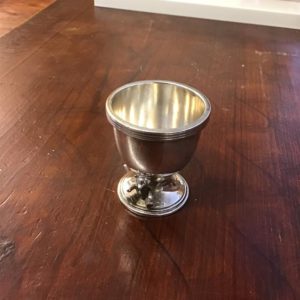 Theo Fennell Silver Bear Egg Cup – . / Small / Metal / .