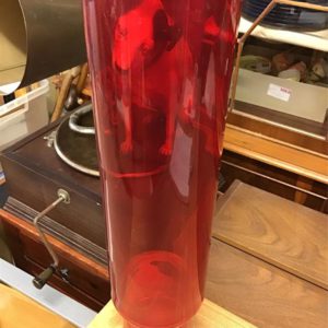 BRICABRAC Red Vase  – . / Large / Glass / Red