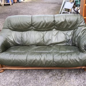 Sofa 3 Seater – . / . / Leather / .