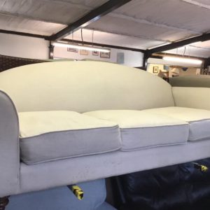 Sofa 3 Seater – . / . / Fabric / White