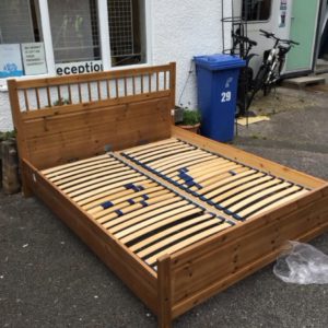 Bed Base King-Size: Pine