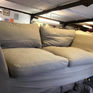 Sofa 2 Seater – . / . / Fabric / Grey