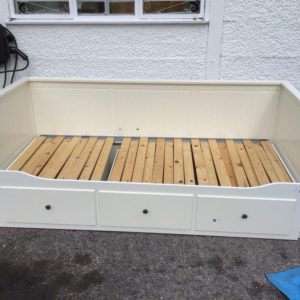 Single Bed converts to Double with Drawers