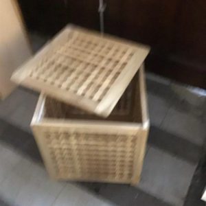 Storage Trunk/Box/Ottoman – . / . / Wood / Grey