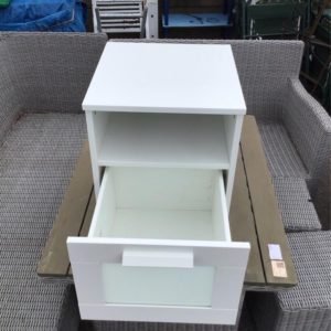 Bedside Cupboard / Table – . / . / Composite / White