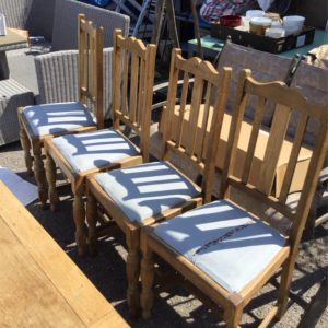 Chair Dining/ Kitchen each – . / Medium / Wood / Pine
