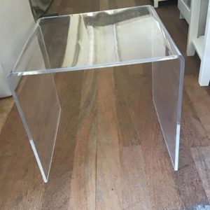 Bedside Table / Coffee table – Perspex