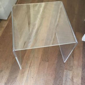 Bedside Table / Coffee table – Perspex