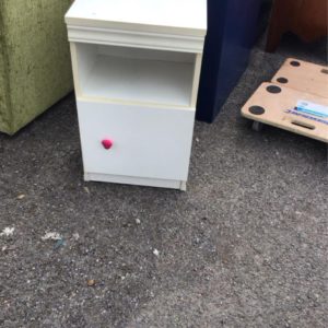 Bedside Cupboard / Table – . / . / Composite / White