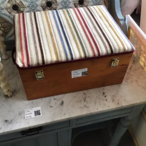 Storage Box Fabric Top (Broken Handle) – . / . / Wood / .