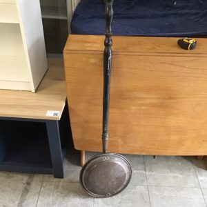 Antique Brass Bed Warmer