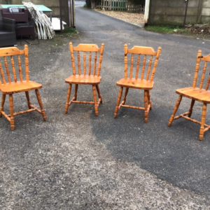 Chair Dining/ Kitchen (EACH) – . / Small / Wood / Pine