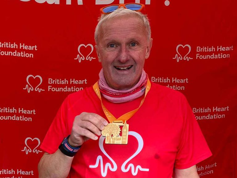 Read more about the article (Half) marathon man Simon’s fundraises for RFS starter kits