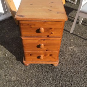 Bedside Cupboard / Table – . / . / Wood / Tan