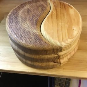 Three Piece Coaster Set – . / . / Wood / Beige