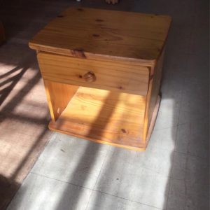 Bedside Cupboard / Table – . / . / Wood / Tan