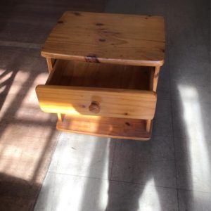 Bedside Cupboard / Table – . / . / Wood / Tan