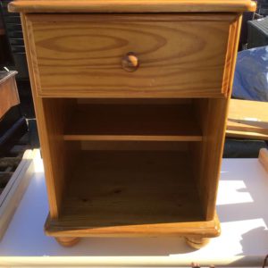 Bedside Cupboard / Table – . / . / Wood / Pink