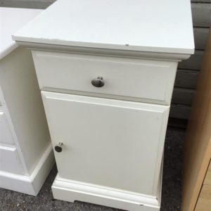 Bedside Cupboard / Table – . / . / Composite / White