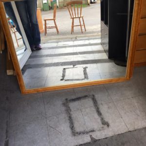 Mirror Large – . / . / Composite / Dark Brown