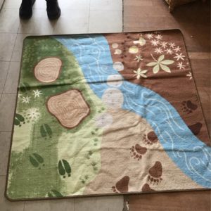 Small children’s rug – . / . / Fabric / .