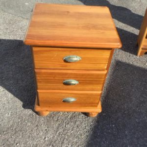 Bedside Cupboard / Table – . / Medium / Composite / Beige