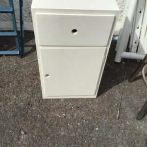 Bedside Cupboard / Table – . / . / . / White