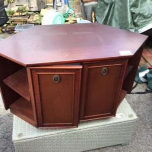 Tv Unit / Hi-Fi Unit – . / Medium / Wood / Dark Brown