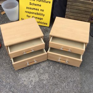 Bedside Cupboard  – . / Small / Composite / Beige