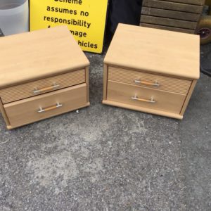Bedside Cupboard  – . / Small / Composite / Beige