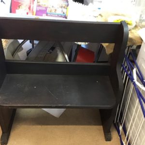 Bench – . / Small / Wood / Dark Brown