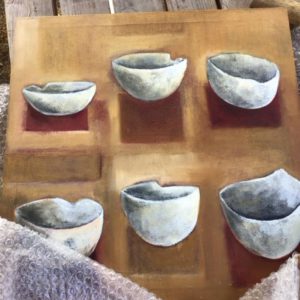 BRICABRAC  Pots on Small Canvas