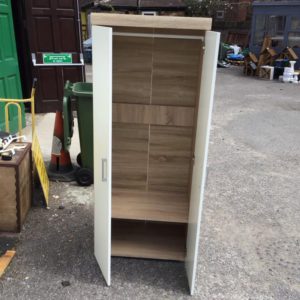 Wardrobe Double – . / Double / Wood / Beige