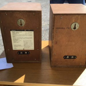 Vintage Sony Speakers