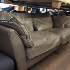 Sofa 3 Seater – . / X-Large / Leather / Beige