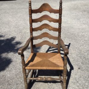 Chair High/ Rocking – . / . / Wood / Dark Brown