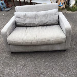 Sofa 2 Seater – . / Medium / Fabric / Grey