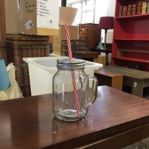 Drinking Jar With Straw – . / . / Glass / .