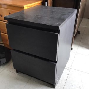 Bedside Cupboard / Table – . / . / . / Black