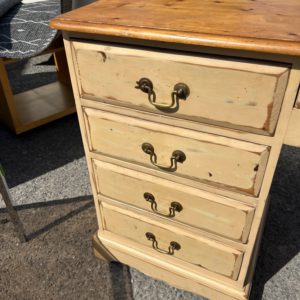 Dressing Table, Mirror, Stool – . / . / Wood / Cream