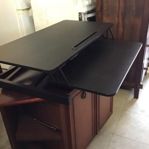 Standing Office Desk – . / . / . / Black