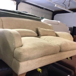Sofa 2 Seater – . / . / Fabric / Tan