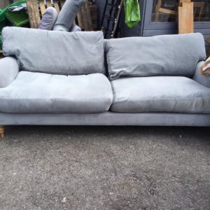 Sofa 3 Seater – . / Medium / Fabric / Green