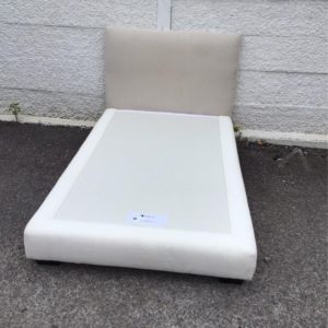 Small Double bed – . / Double / Fabric / White