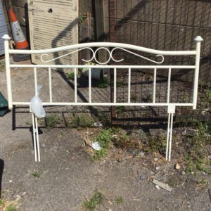 Double Headboard – . / . / Metal / White