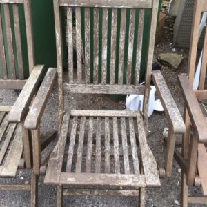 Garden Chair – . / . / Wood / Dark Brown
