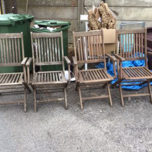 Garden Chair – . / . / Wood / Dark Brown