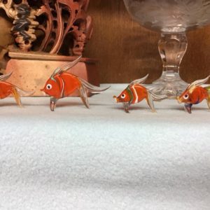 BRICABRAC Small Glass Fish