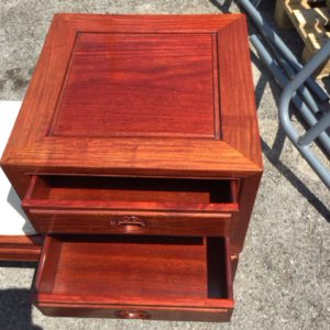 Rosewood Table occasional – “telephone” – . / . / Wood / .